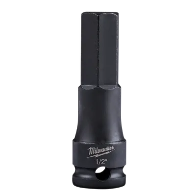1/2" SHOCKWAVE™ Lineman's Impact 3/8" Drive Hex Bit Socket