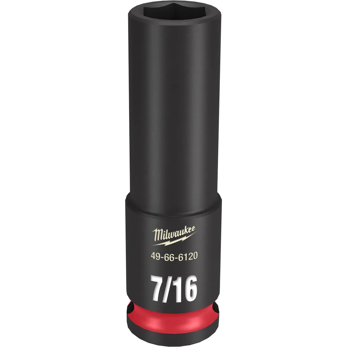 Milwaukee Tool SHOCKWAVE Impact Duty 3/8" Drive 6 Point Socket 49-66-6120