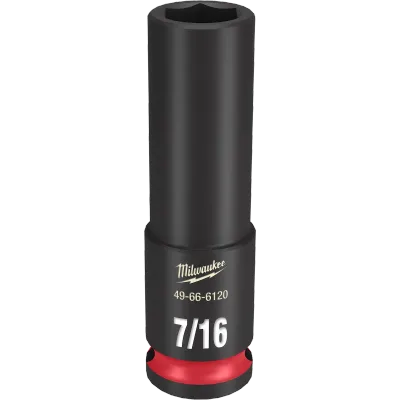 Milwaukee Tool SHOCKWAVE Impact Duty 3/8" Drive 6 Point Socket 49-66-6120