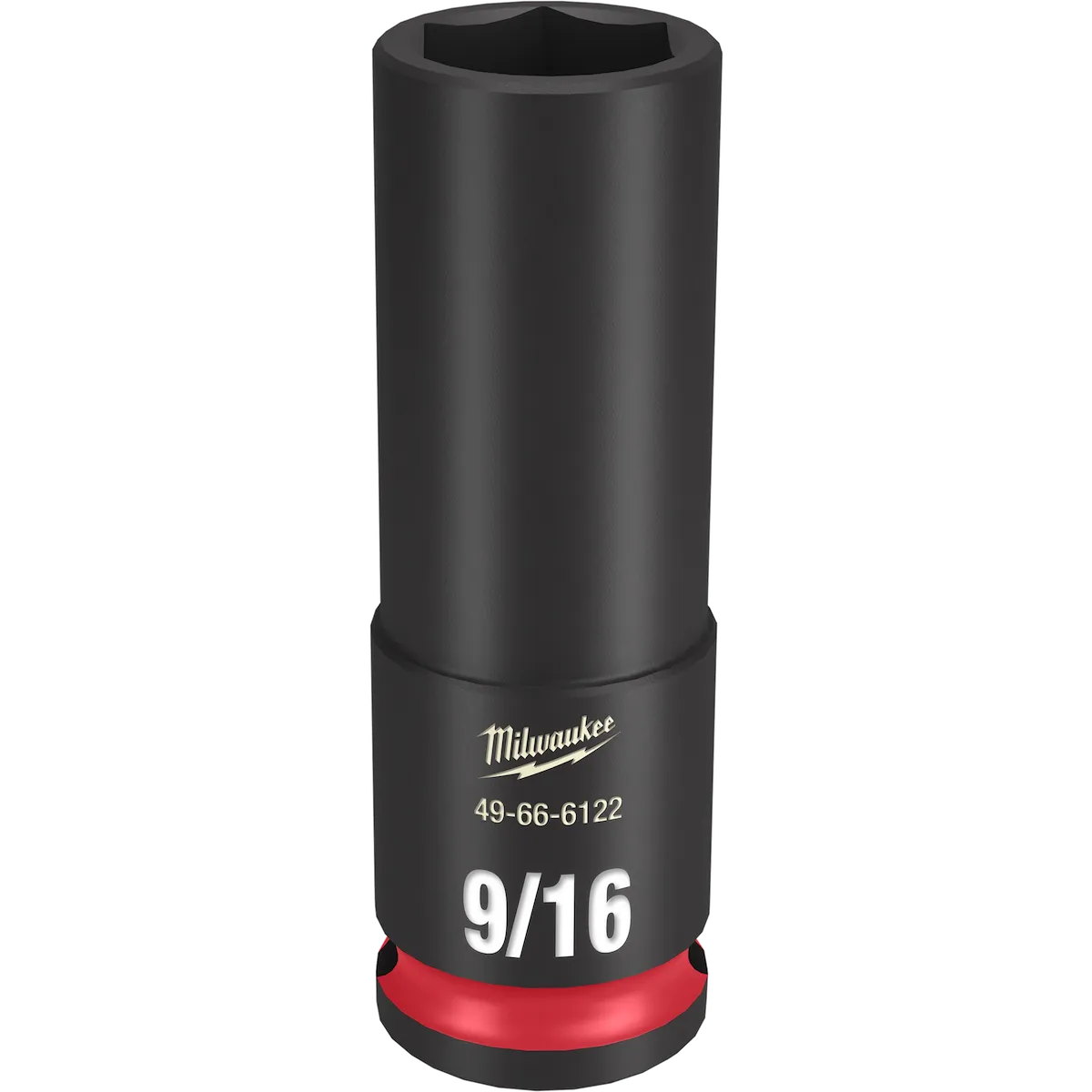 Milwaukee Tool SHOCKWAVE Impact Duty 3/8" Drive 6 Point Socket 49-66-6122