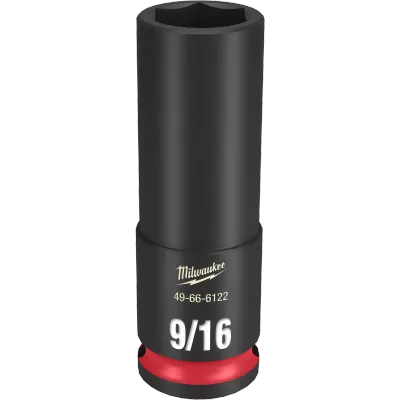 Milwaukee Tool SHOCKWAVE Impact Duty 3/8" Drive 6 Point Socket 49-66-6122