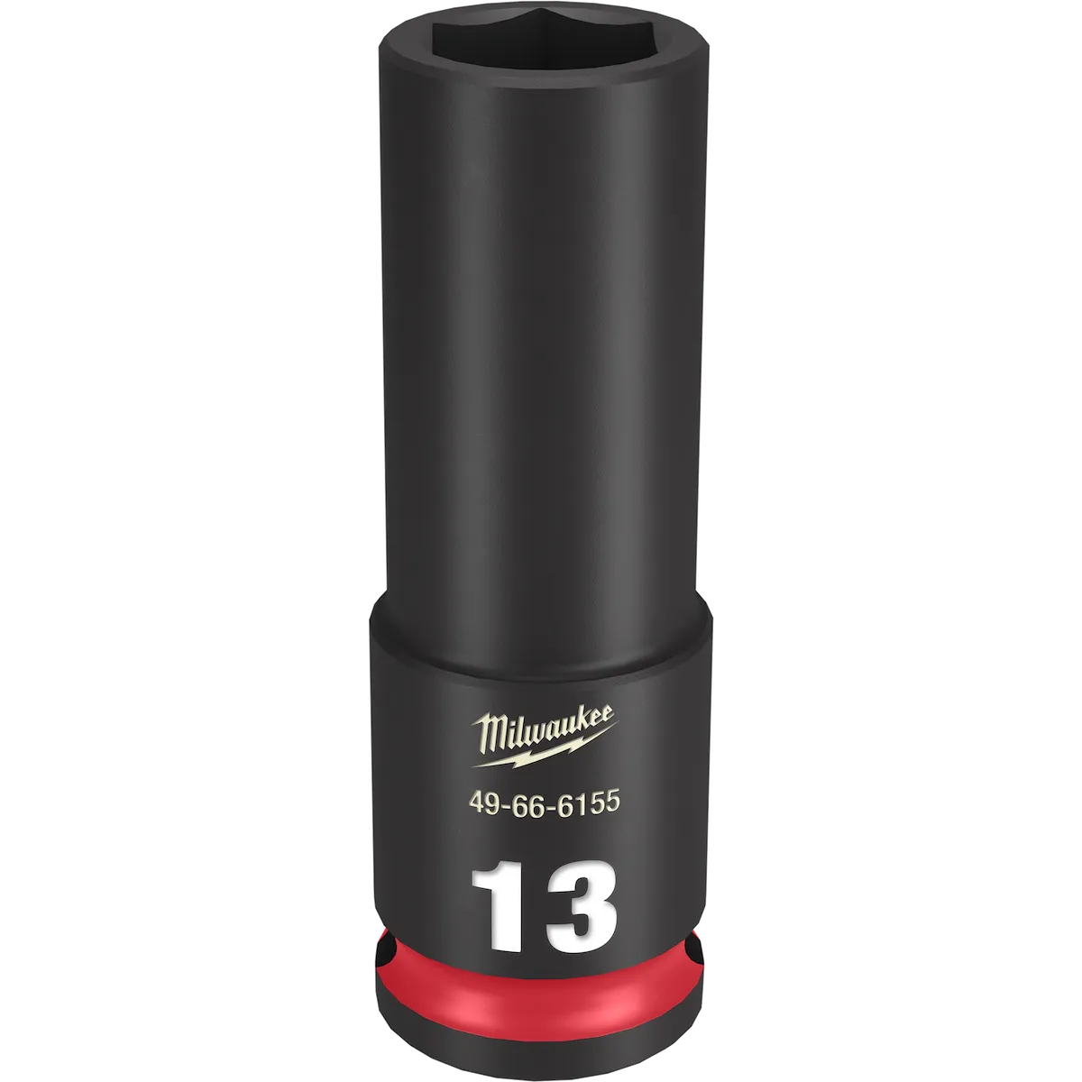 Milwaukee Tool SHOCKWAVE Impact Duty 3/8" Drive 6 Point Socket 49-66-6155