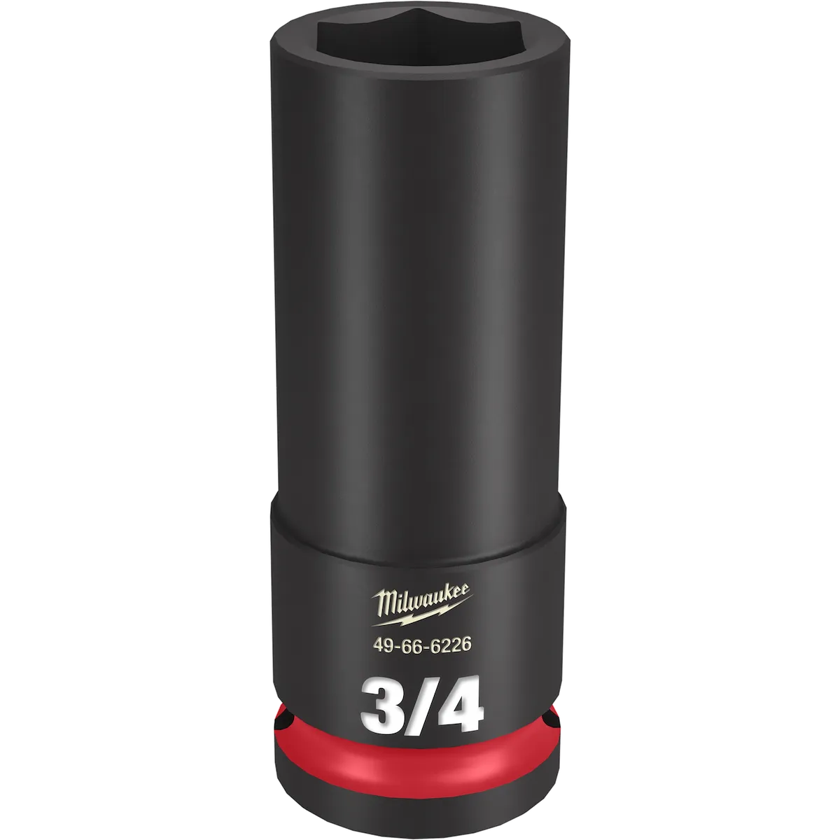 Milwaukee Tool SHOCKWAVE Impact Duty 1/2" Drive 6 Point Socket 49-66-6226