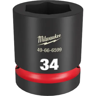 Milwaukee Tool SHOCKWAVE Impact Duty 1" Drive 6 Point Socket 49-66-6599