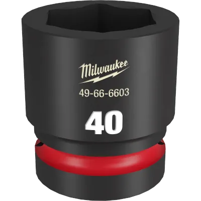 Milwaukee Tool SHOCKWAVE Impact Duty 1" Drive 6 Point Socket 49-66-6603