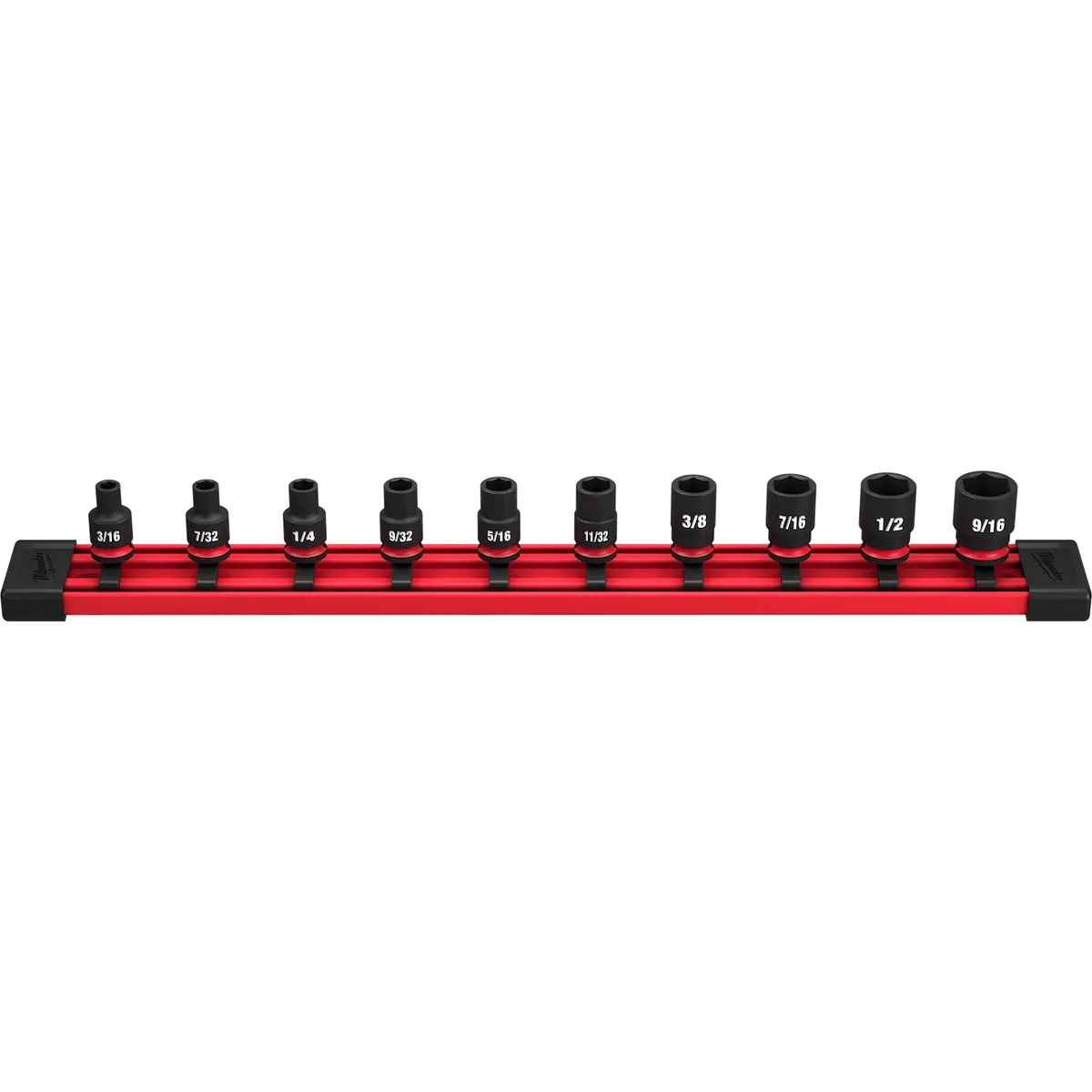 (10PC) SHOCKWAVE Impact Duty™ 1/4" Drive 6 Point Socket Sets