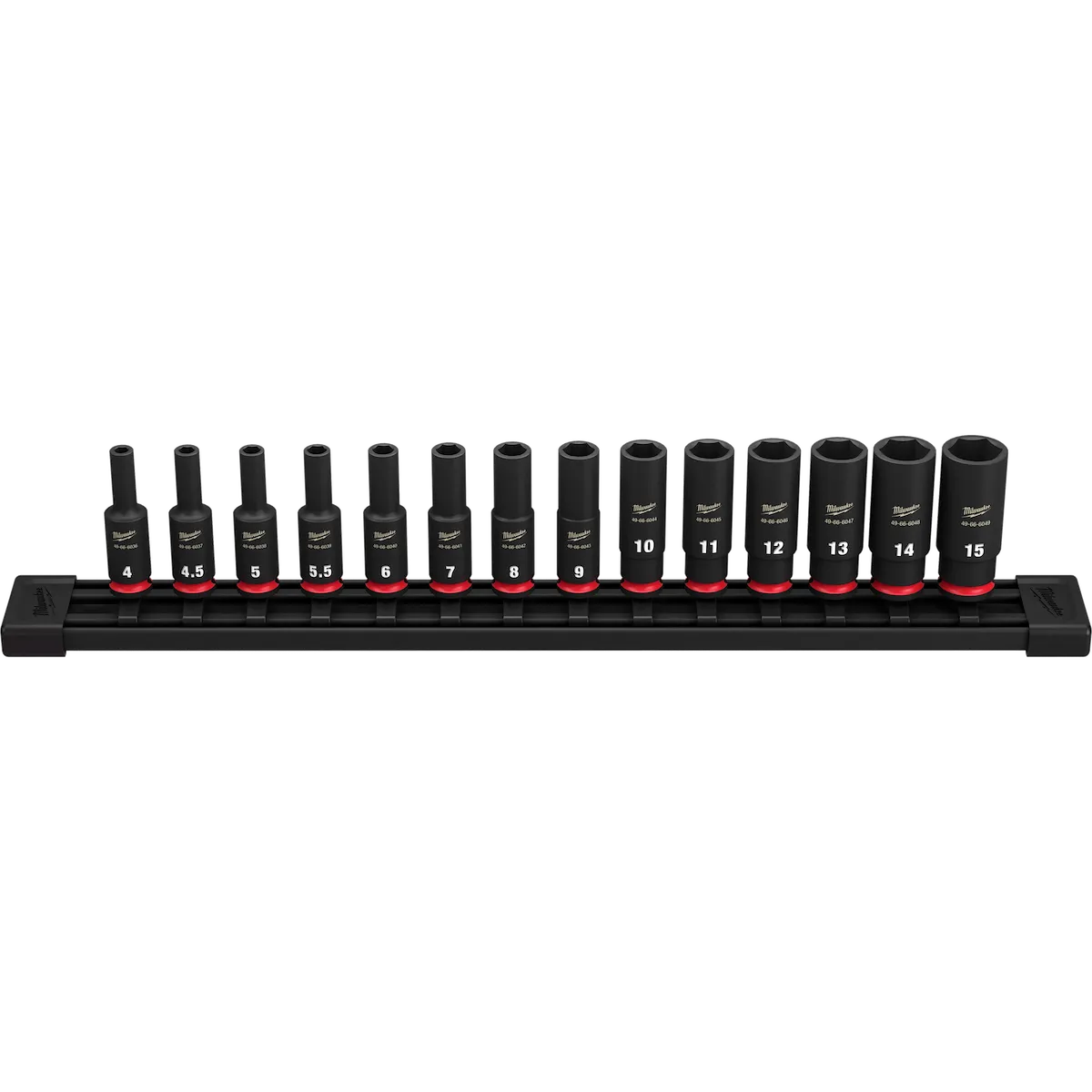 (14PC) SHOCKWAVE Deep Impact Duty™ 1/4" Drive 6 Point Socket Set