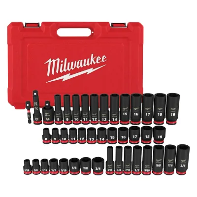 SHOCKWAVE Impact Duty 3/8" Drive 6 Point Socket Sets