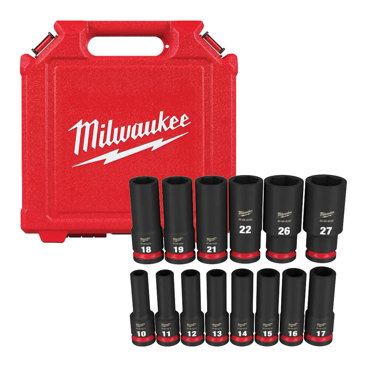 SHOCKWAVE™ Impact Duty™ 1/2" Drive 6 Point Socket Sets