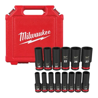 SHOCKWAVE™ Impact Duty™ 1/2" Drive 6 Point Socket Sets