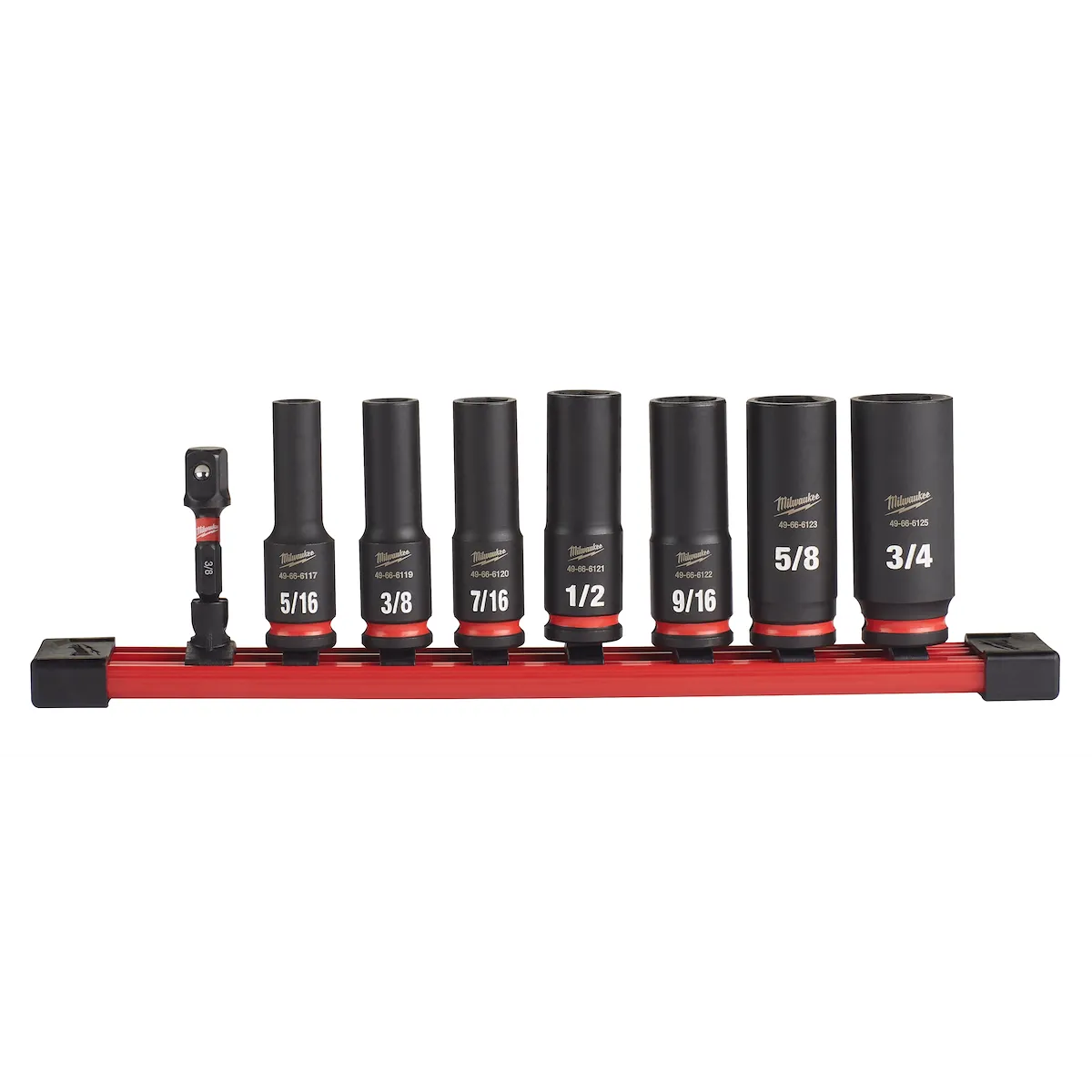 (8PC) 3/8" Drive SHOCKWAVE™ Impact Duty™ 6 Point Socket Set