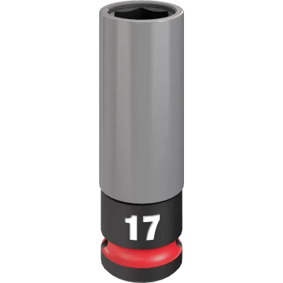 SHOCKWAVE Impact Duty™ 1/2 Drive 17mm Metric Lug Nut Wheel Socket