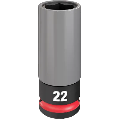 SHOCKWAVE Impact Duty™ 1/2 Drive 22mm Metric Lug Nut Wheel Socket