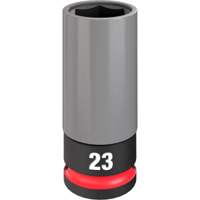 SHOCKWAVE Impact Duty™ 1/2 Drive 23mm Metric Lug Nut Wheel Socket
