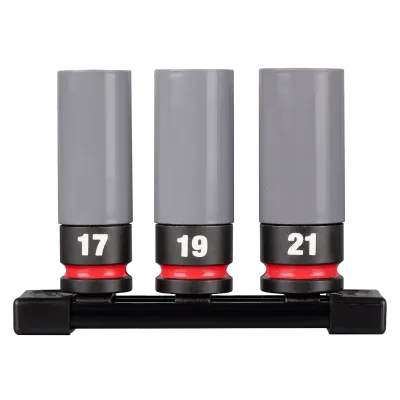 (3PC) SHOCKWAVE Impact Duty™ 1/2 Drive Metric Lug Nut Wheel Socket Set
