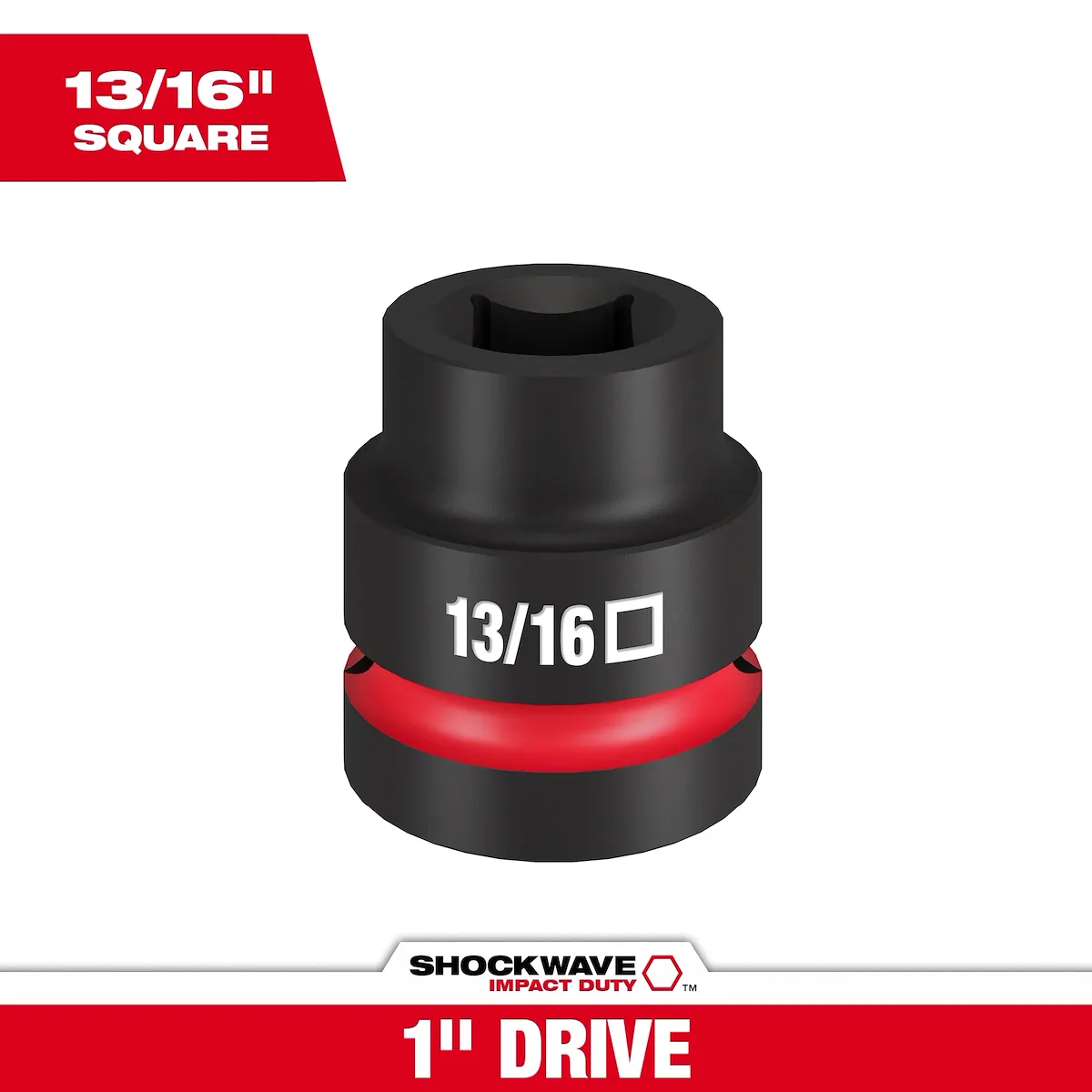 SHOCKWAVE Impact Duty™ 1" Drive 13/16" 4 Point Socket