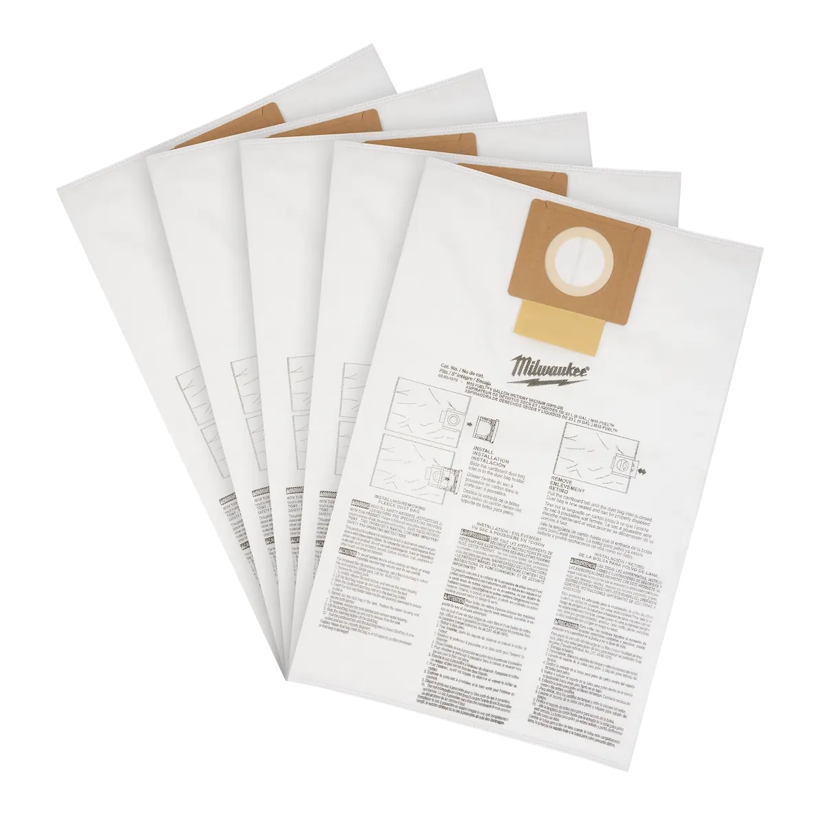 Fleece Dust Bags (5PK) - 6 Gallon