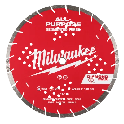 14" DIAMOND MAX™ All-Purpose Segmented Turbo Diamond Blade