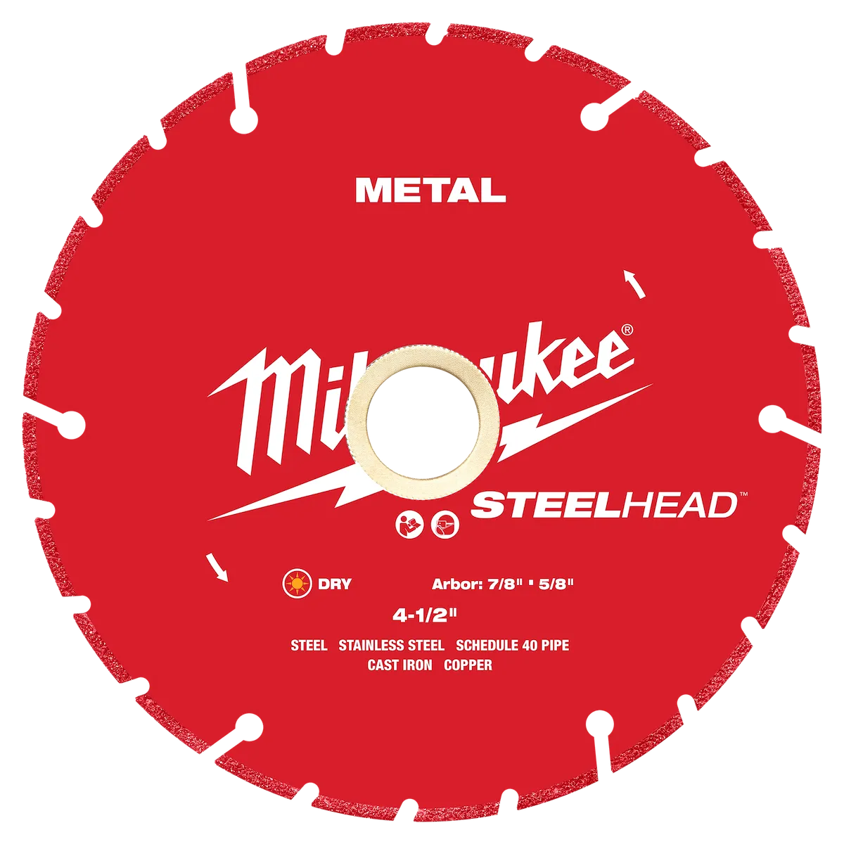 4-1/2" STEELHEAD™ Metal Cutting Diamond Blade