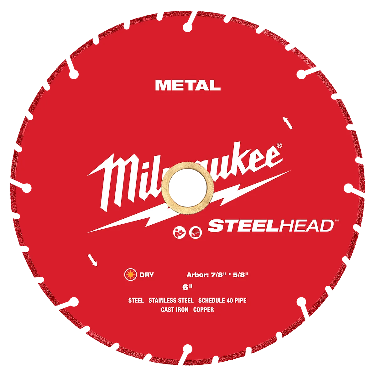 6" STEELHEAD™ Metal Cutting Diamond Blade