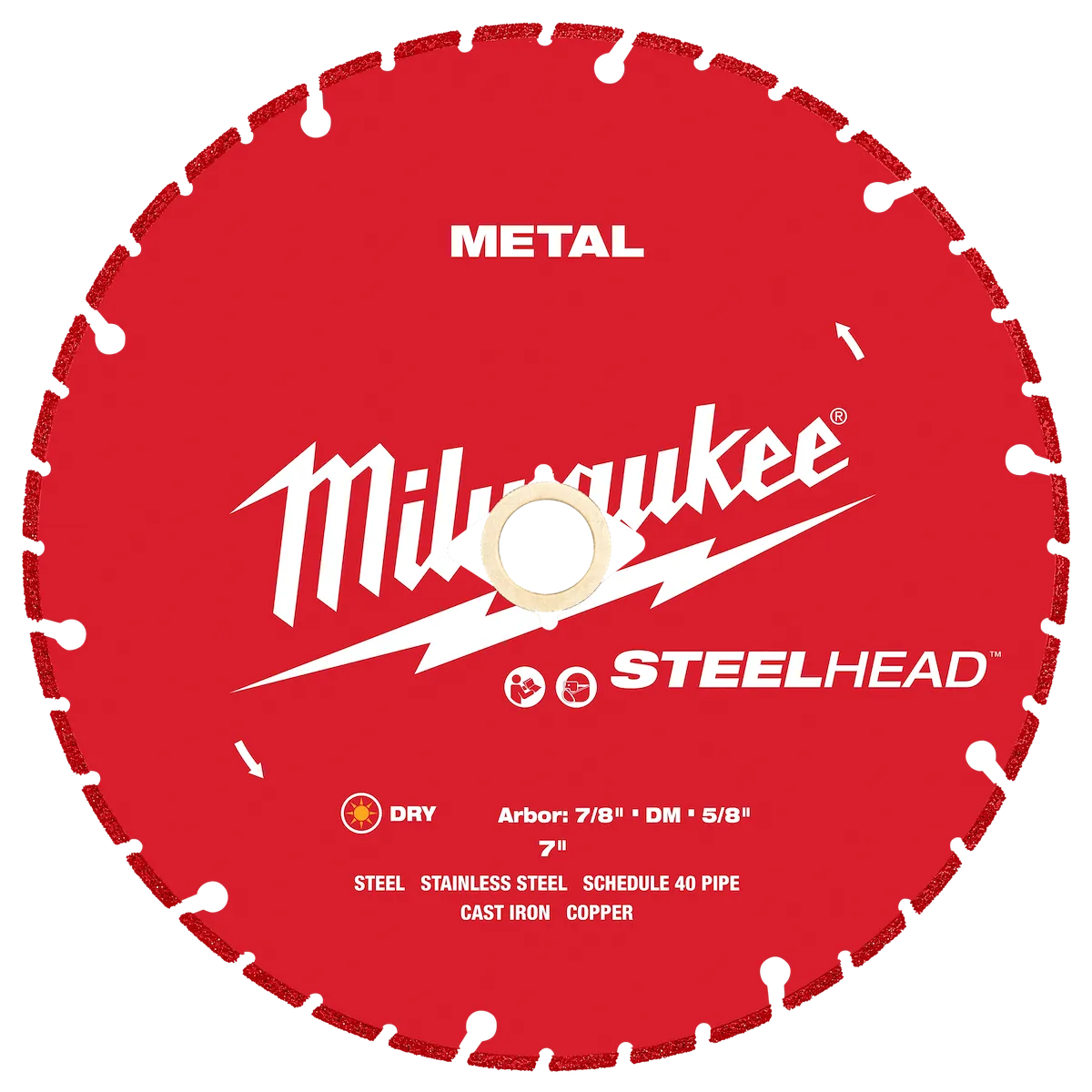 7" STEELHEAD™ Metal Cutting Diamond Blade
