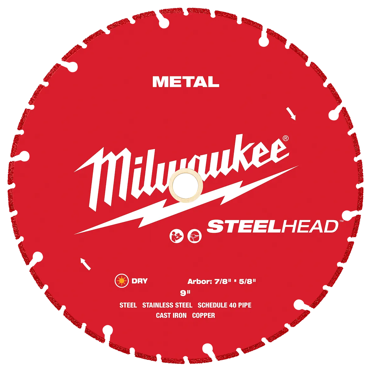 9" STEELHEAD™ Metal Cutting Diamond Blade