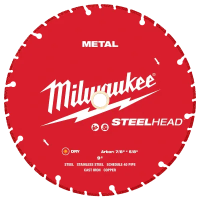 9" STEELHEAD™ Metal Cutting Diamond Blade