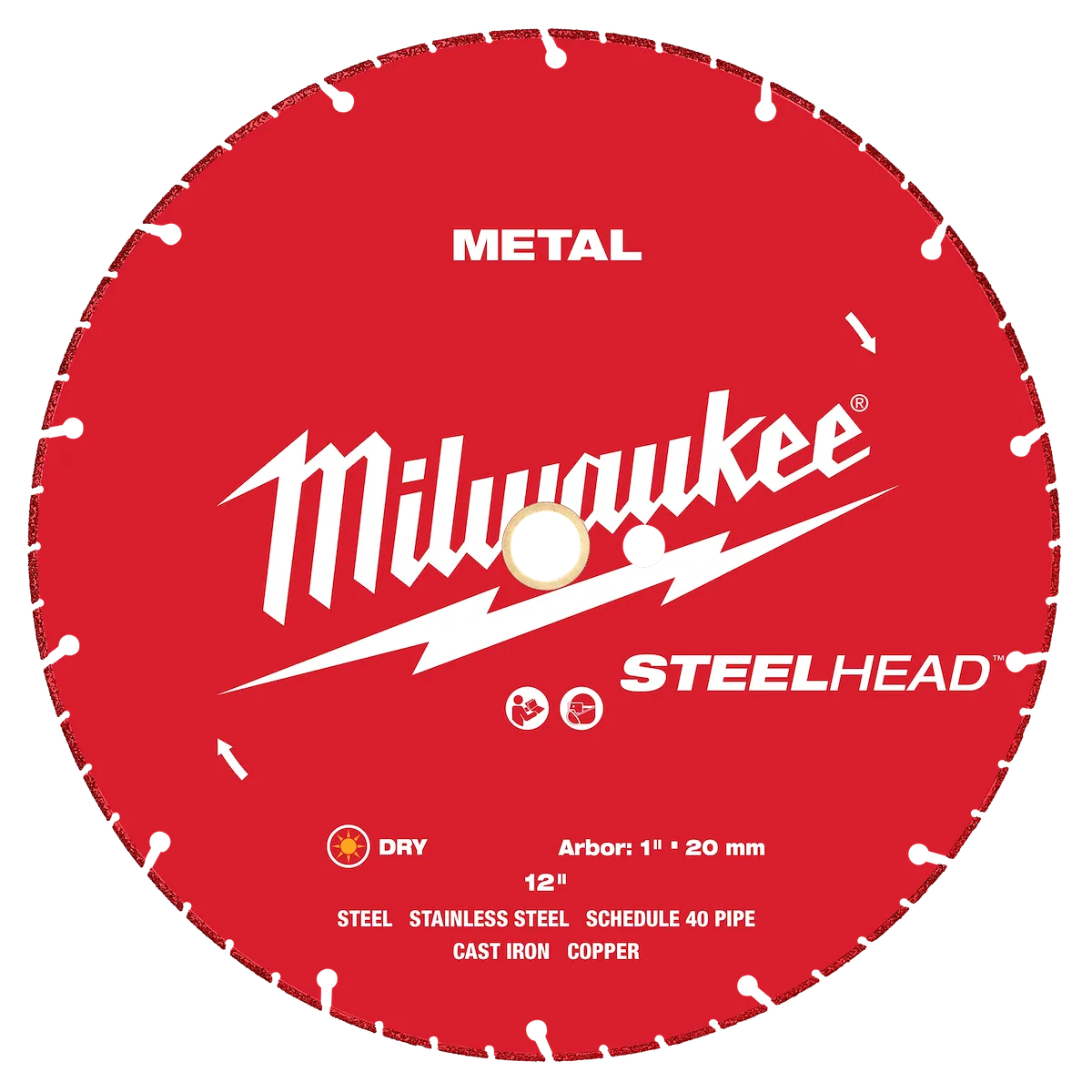 12" STEELHEAD™ Metal Cutting Diamond Blade