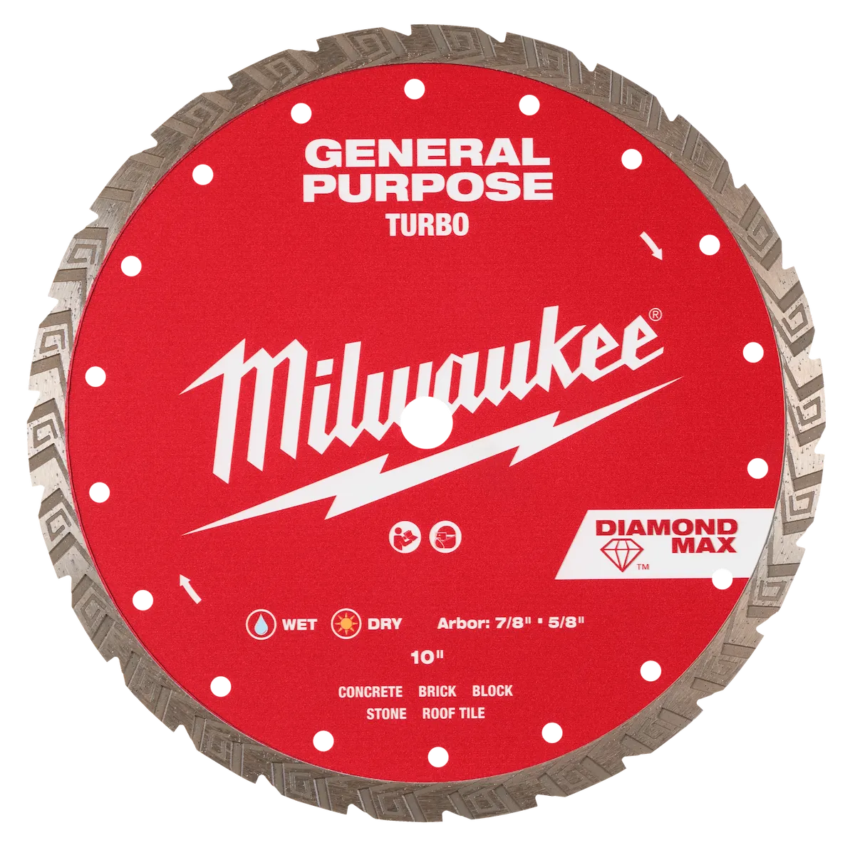 10" DIAMOND MAX™ Turbo, General Purpose Diamond Blade