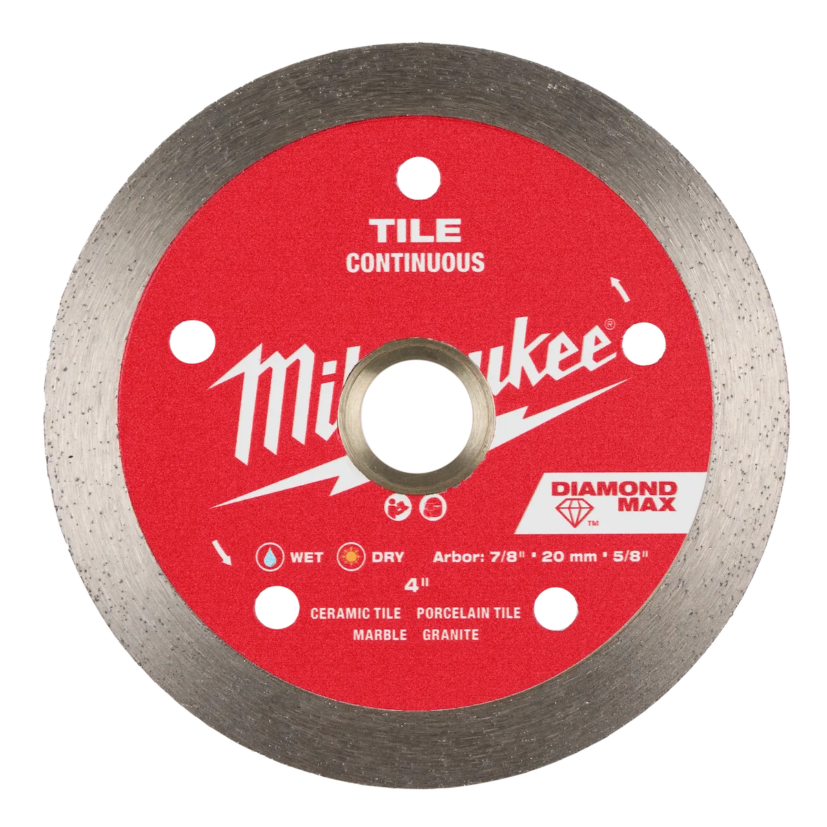 4" DIAMOND MAX™ Continuous, Tile Diamond Blade