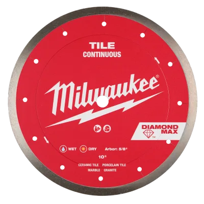 10" DIAMOND MAX™ Continuous, Tile Diamond Blade