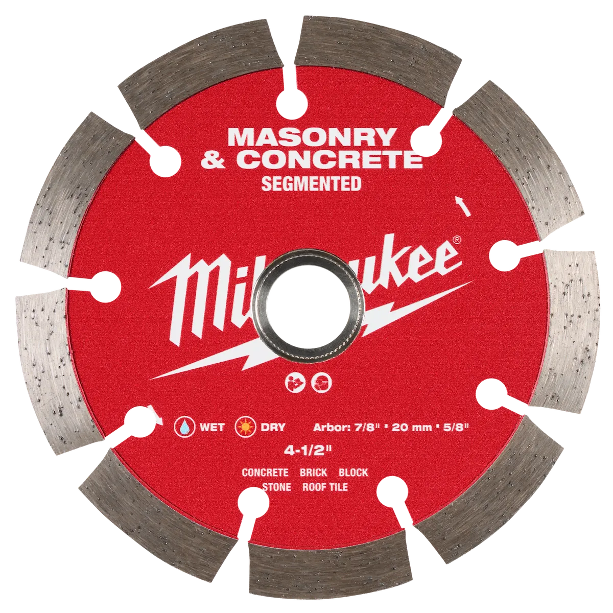 4-1/2" Segmented Masonry & Concrete Diamond Blade