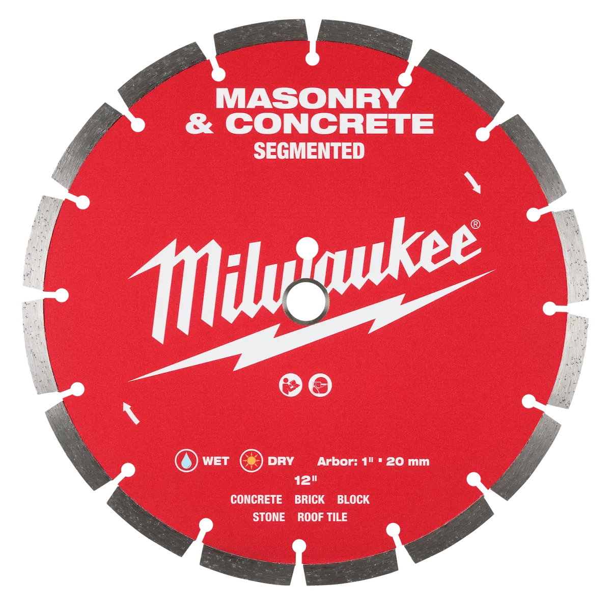 12" Segmented Masonry & Concrete Diamond Blade