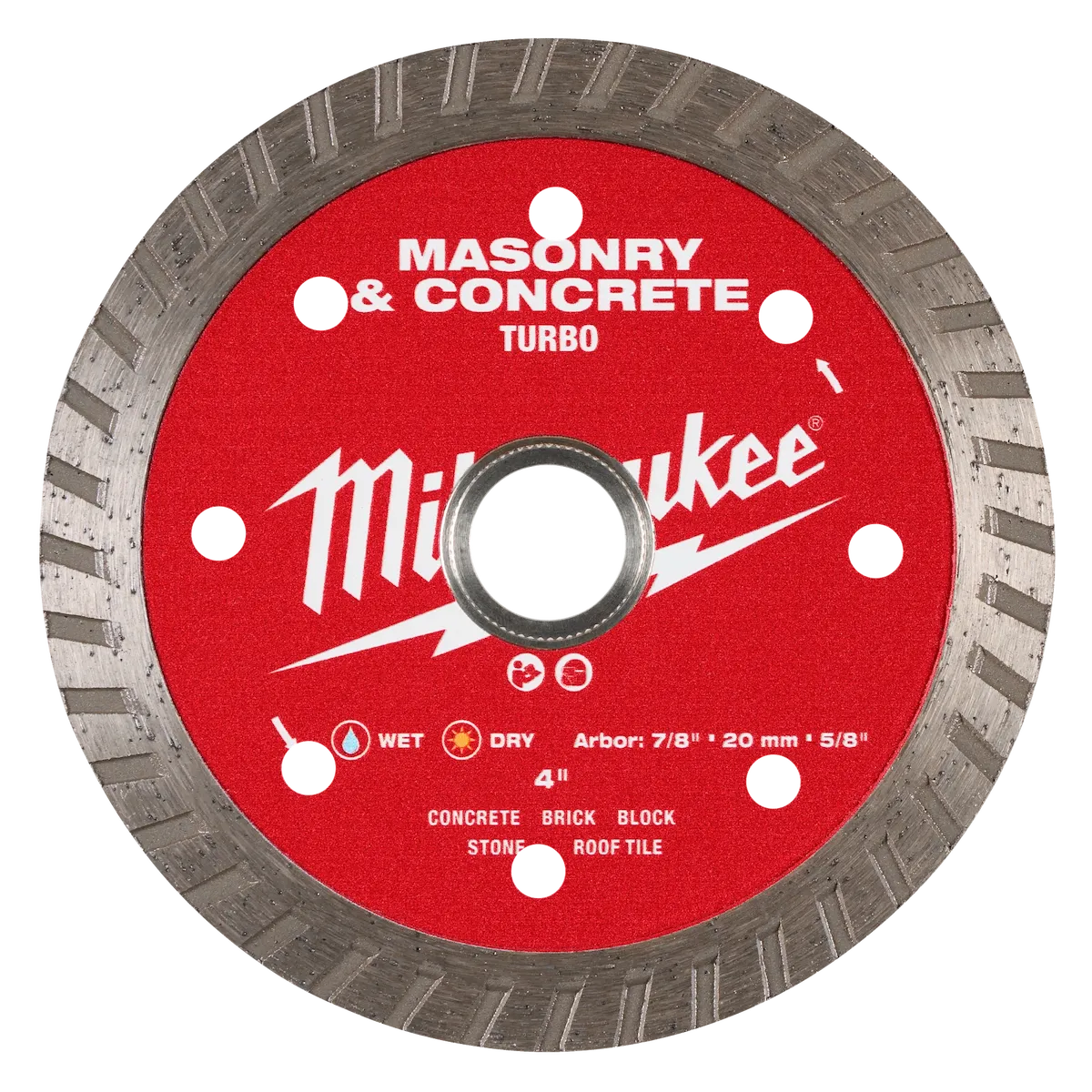 4" Turbo Masonry & Concrete Diamond Blade