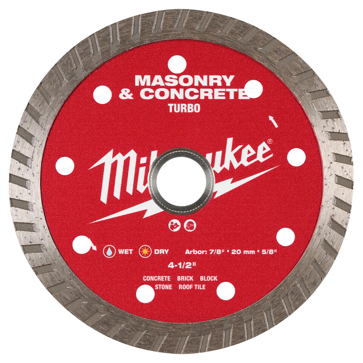 4-1/2" Turbo Masonry & Concrete Diamond Blade