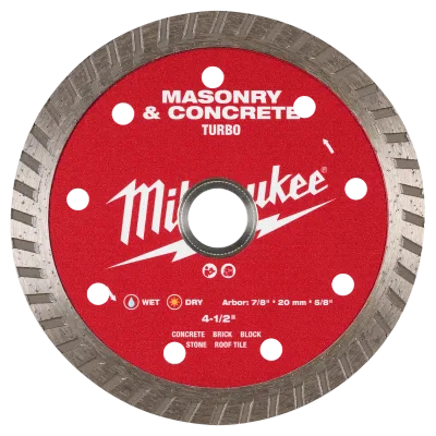4-1/2" Turbo Masonry & Concrete Diamond Blade