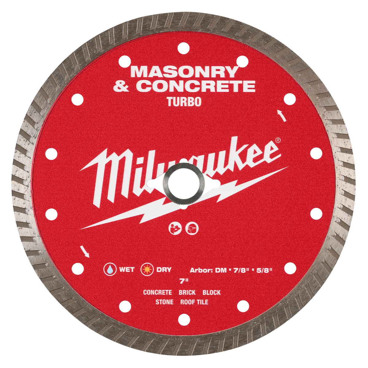 7" Turbo Masonry & Concrete Diamond Blade