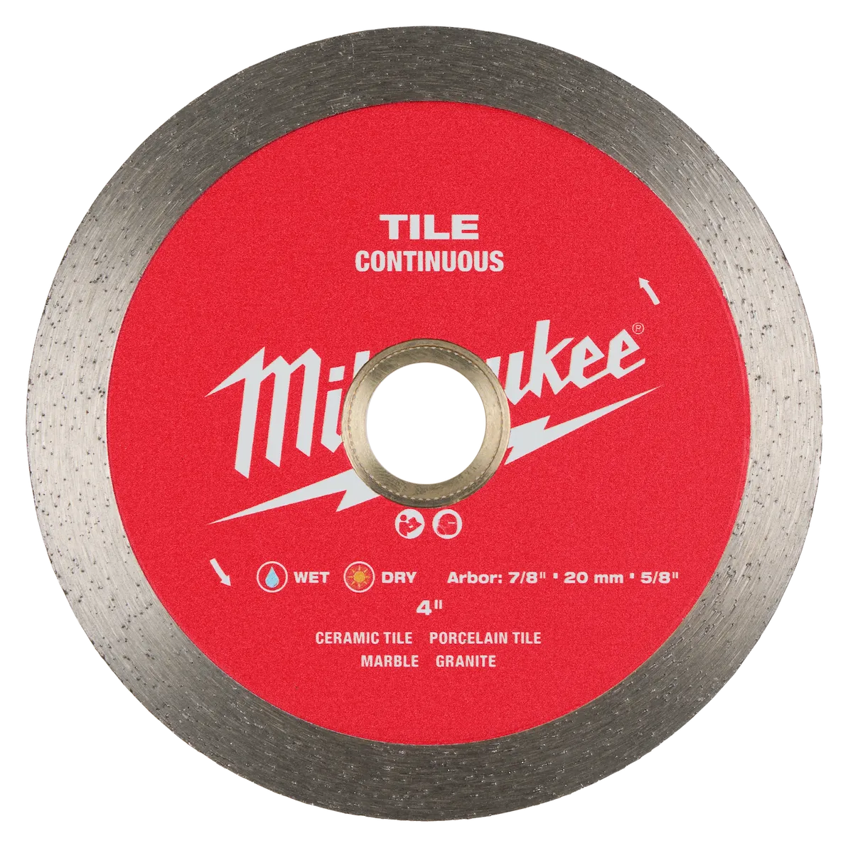 4" Continuous Tile Diamond Blade