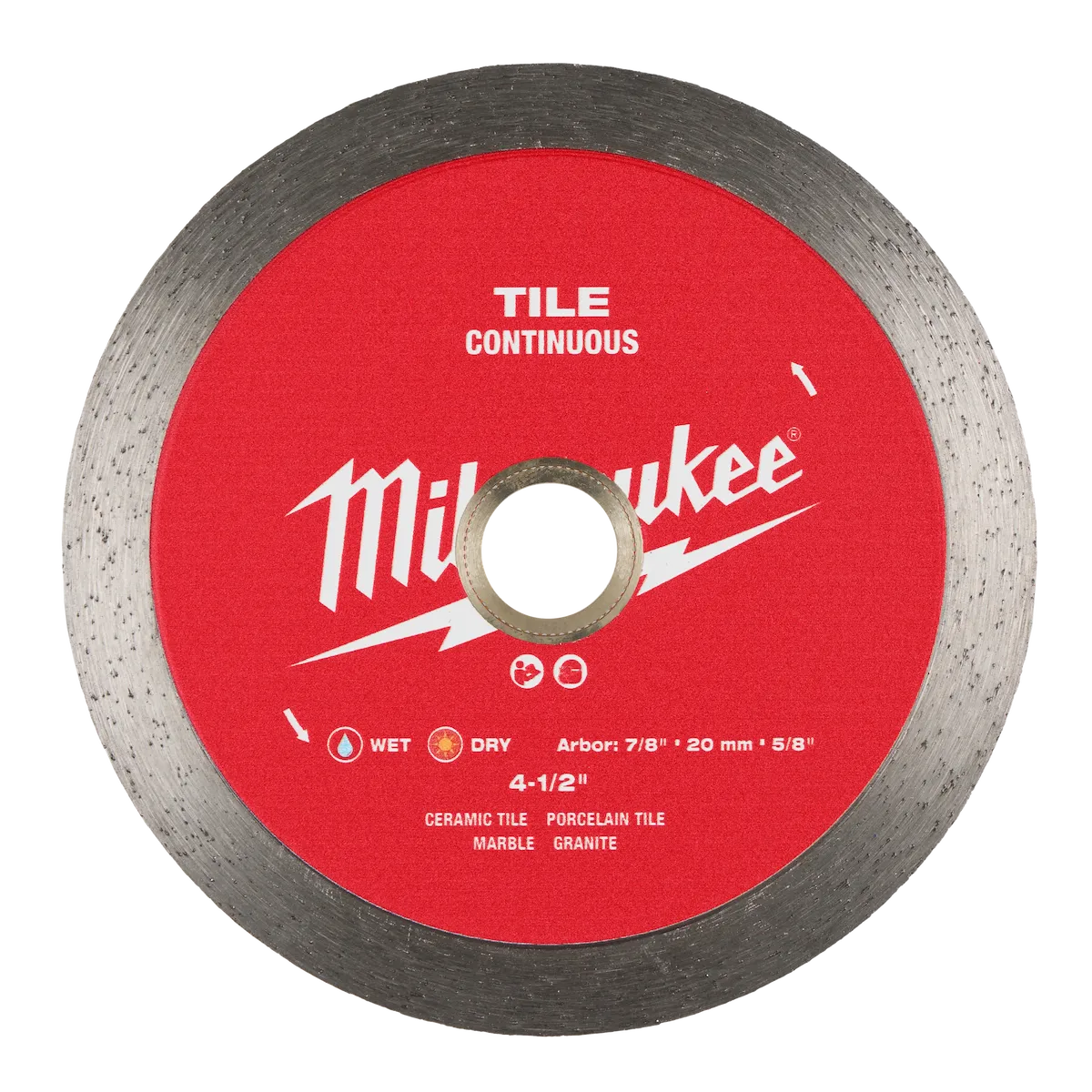4-1/2" Continuous Tile Diamond Blade