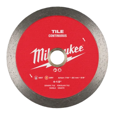 4-1/2" Continuous Tile Diamond Blade