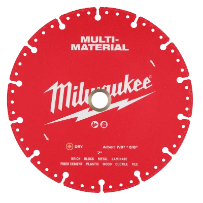 7” Multi-Material Diamond Blade