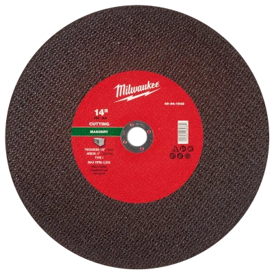 14" x 1/8" x 20mm Masonry Cut Off Wheel -Type 1