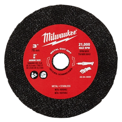 3" Metal Cut Off Wheel 3PK