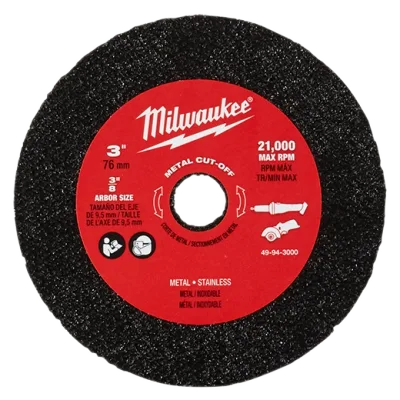 3" Metal Cut Off Wheel 3PK