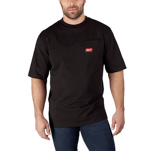 Milwaukee Tool Heavy Duty Pocket T-Shirts 601B-M