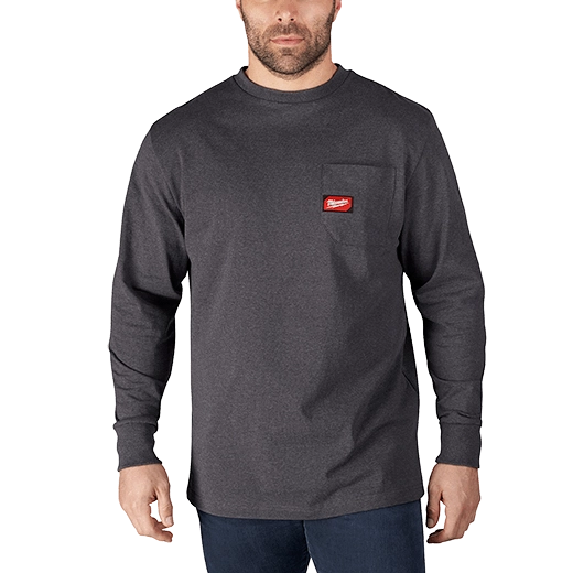 Milwaukee Tool Heavy Duty Pocket T-Shirts 602G-L
