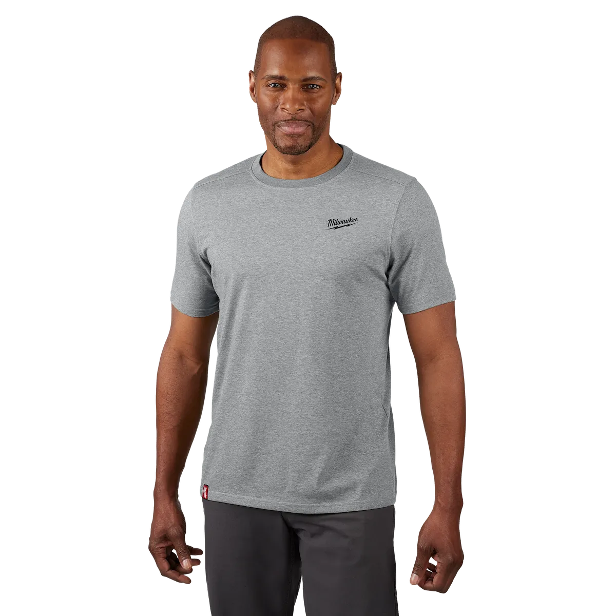 FREEFLEX™ Hybrid Work Tee Short Sleeve, Gray, Large