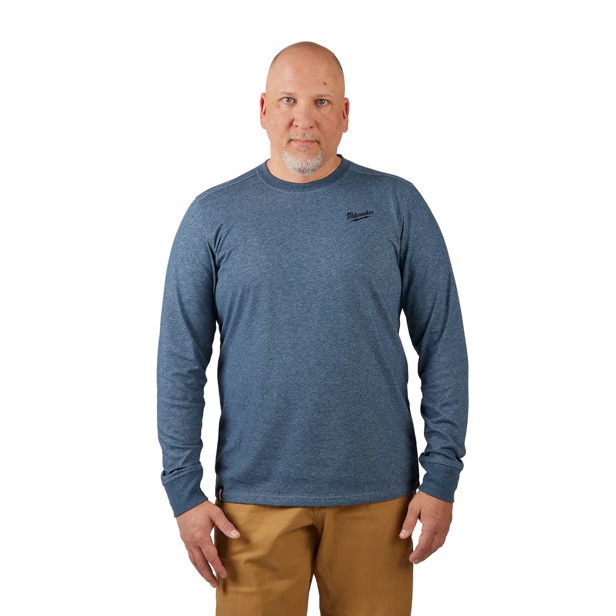 FREEFLEX™ Hybrid Work Tee Long Sleeve, Blue, Small