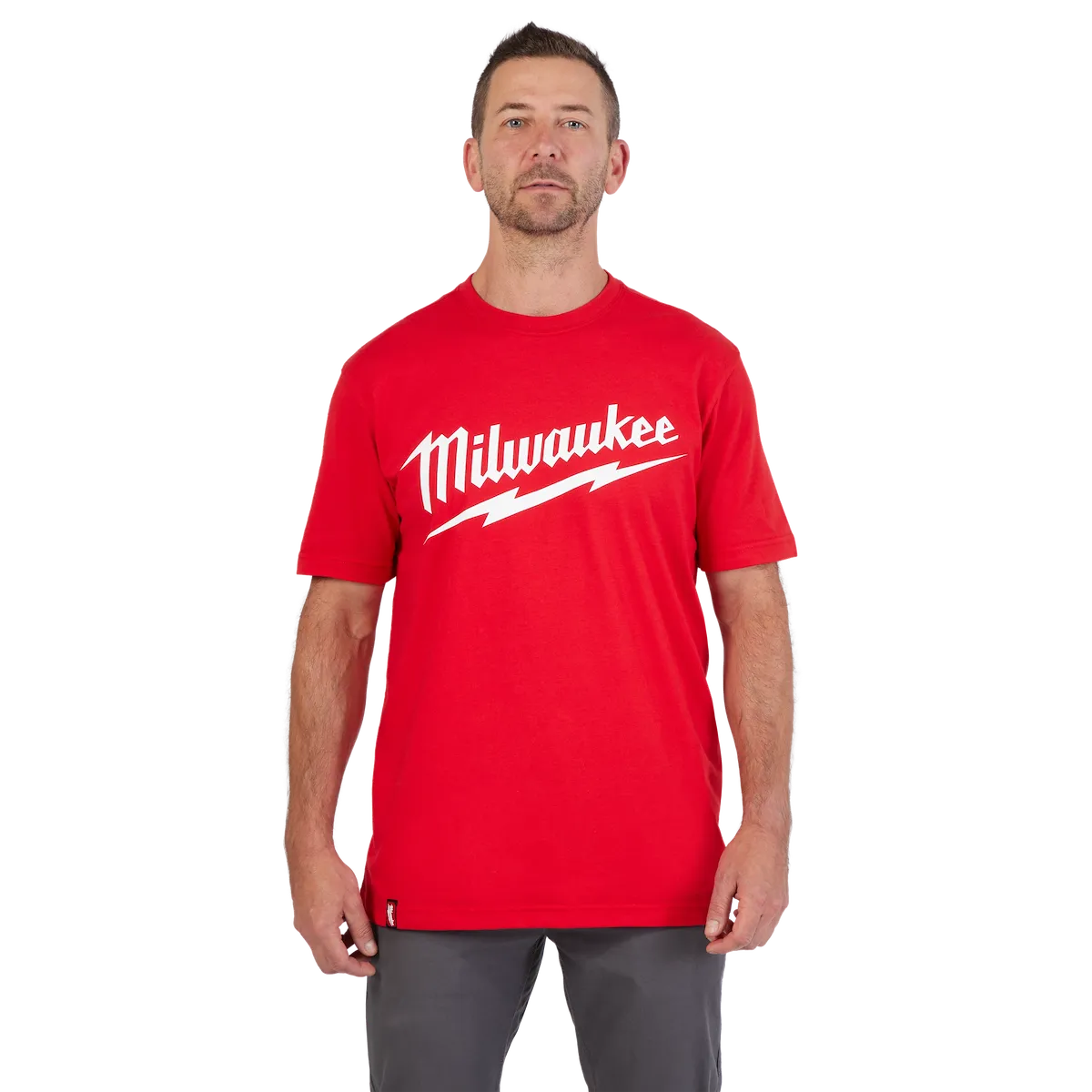 Heavy Duty T-Shirt - Short Sleeve Logo Red XL