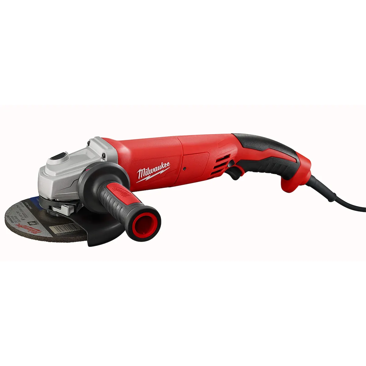 13 Amp 5" Small Angle Grinder Trigger Grip, Lock-On